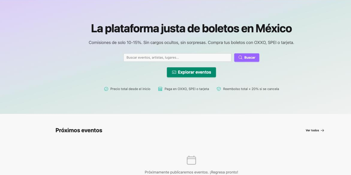 PuroBoleto screenshot